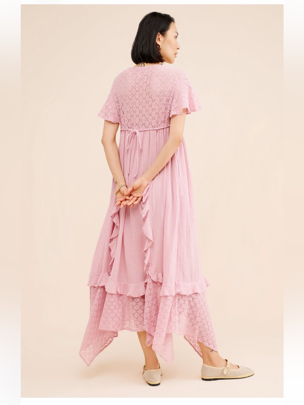 Free People Bring The Romance Midi Dress - Picture 2 of 10